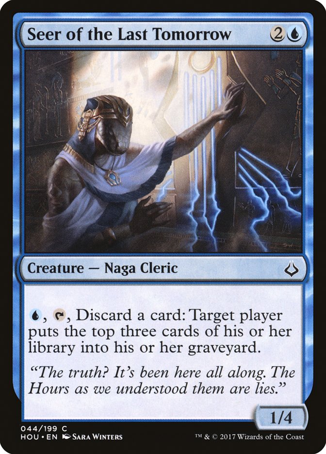Seer of the Last Tomorrow [Hour of Devastation] | Game Master's Emporium (The New GME)