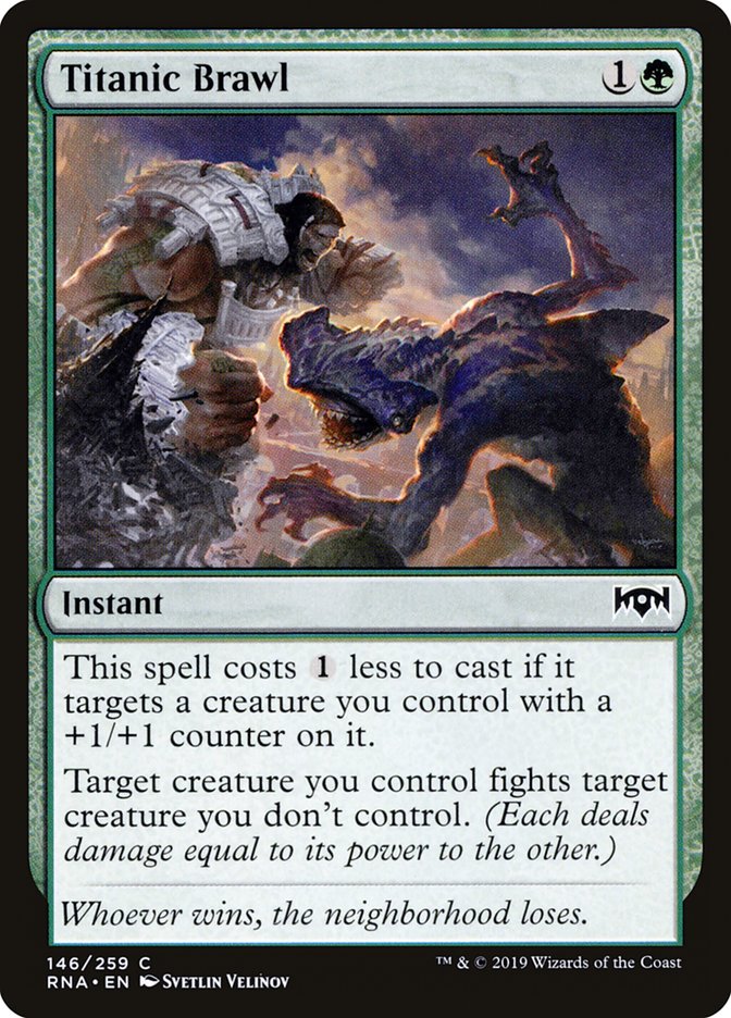 Titanic Brawl [Ravnica Allegiance] | Game Master's Emporium (The New GME)