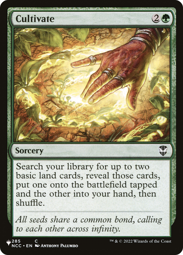 Cultivate (NCC) [The List] | Game Master's Emporium (The New GME)