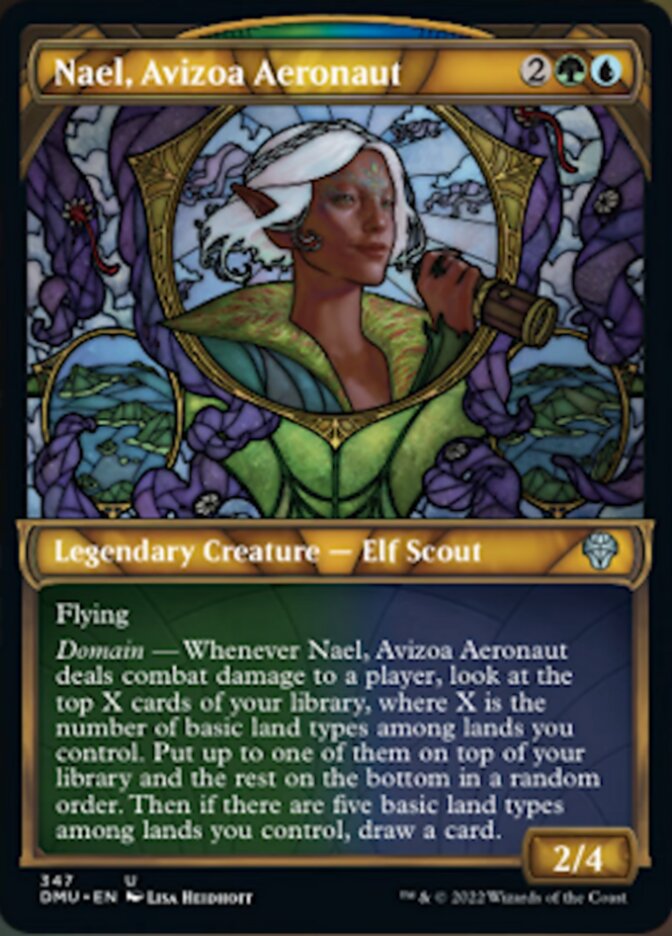 Nael, Avizoa Aeronaut (Showcase Textured) [Dominaria United] | Game Master's Emporium (The New GME)
