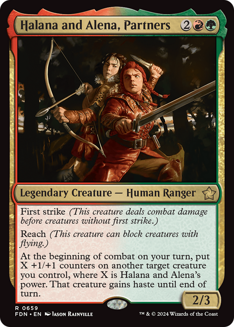 Halana and Alena, Partners [Foundations] | Game Master's Emporium (The New GME)