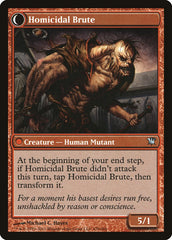 Civilized Scholar // Homicidal Brute [Innistrad] | Game Master's Emporium (The New GME)