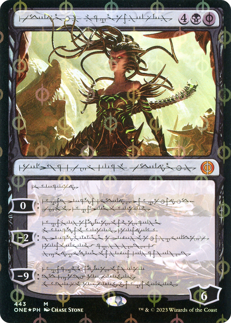 Vraska, Betrayal's Sting (Phyrexian Step-and-Compleat Foil) [Phyrexia: All Will Be One] | Game Master's Emporium (The New GME)