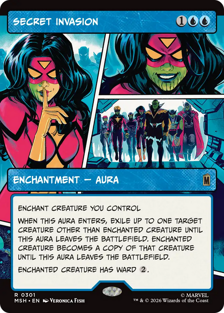 Secret Invasion (Borderless) [Marvel Super Heroes] | Game Master's Emporium (The New GME)
