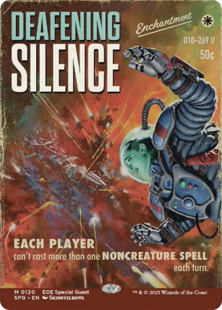 Deafening Silence (Showcase) [Edge of Eternities Special Guests] | Game Master's Emporium (The New GME)