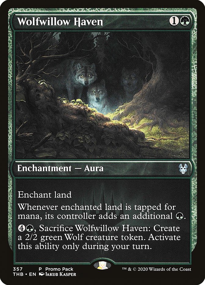 Wolfwillow Haven (Promo Pack) [Theros Beyond Death Promos] | Game Master's Emporium (The New GME)