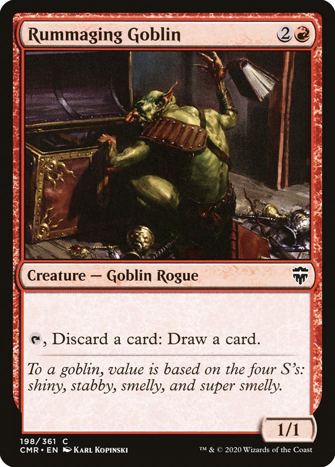 Rummaging Goblin [Commander Legends] | Game Master's Emporium (The New GME)