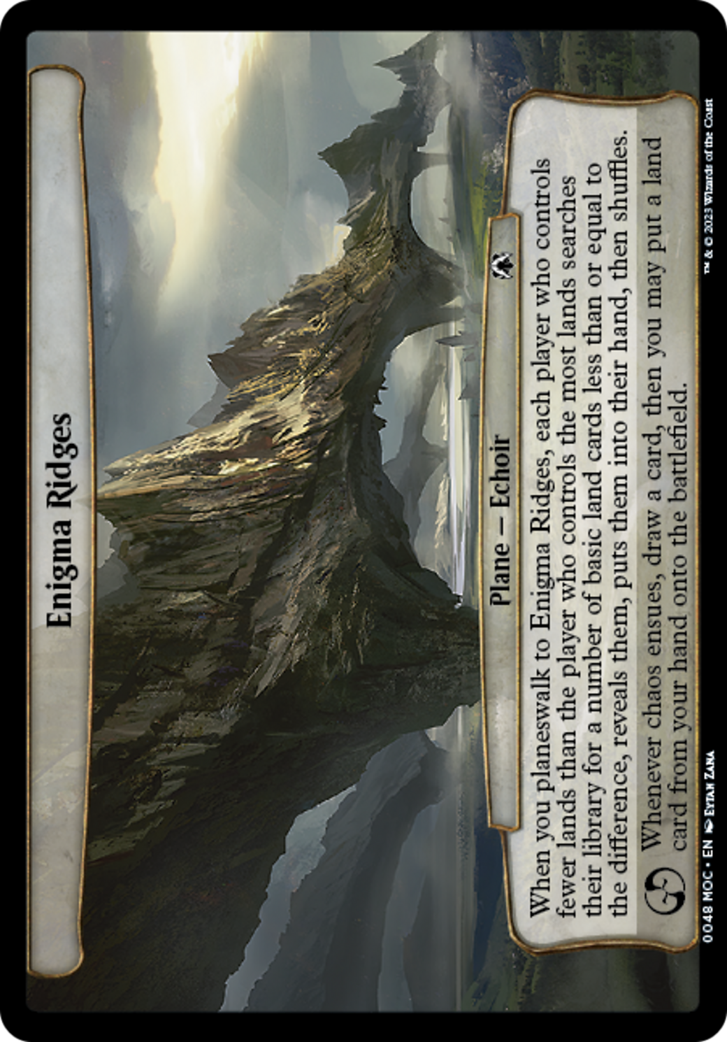 Enigma Ridges [March of the Machine Commander] | Game Master's Emporium (The New GME)