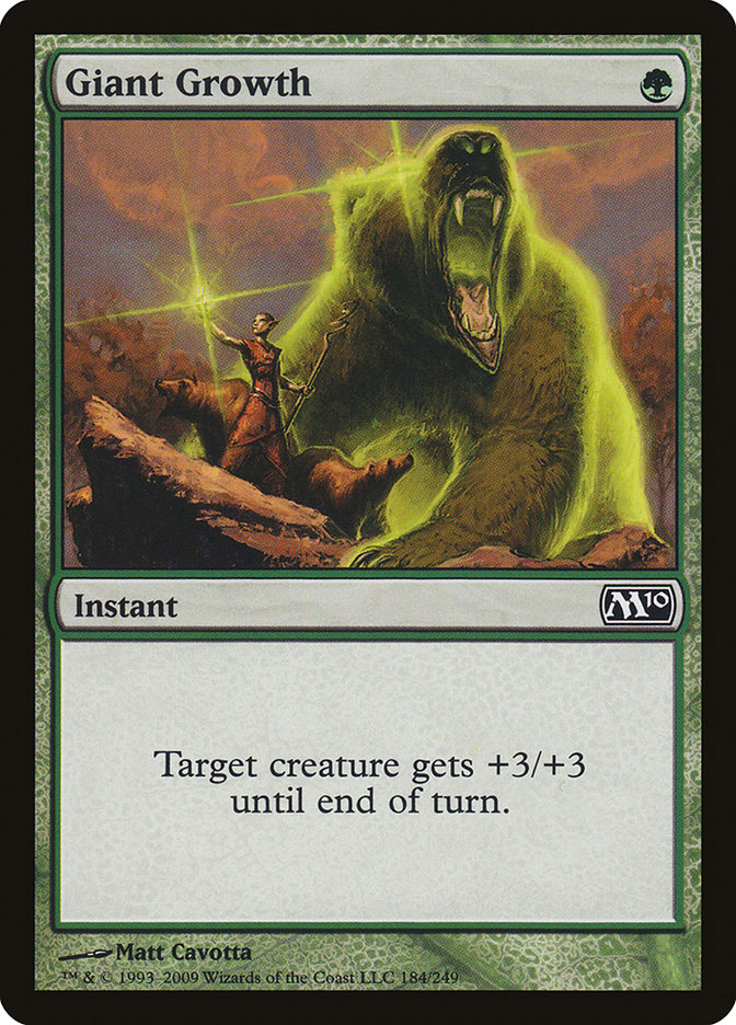 Giant Growth [Magic 2010] | Game Master's Emporium (The New GME)