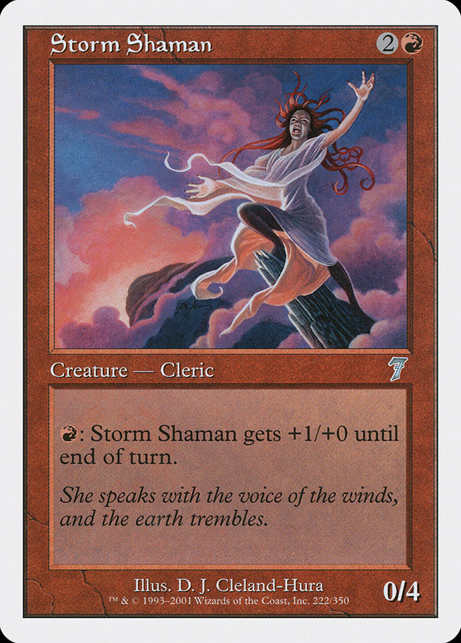 Storm Shaman [Seventh Edition] | Game Master's Emporium (The New GME)