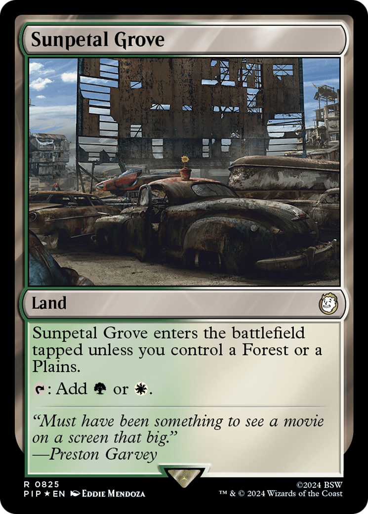 Sunpetal Grove (Surge Foil) [Fallout] | Game Master's Emporium (The New GME)
