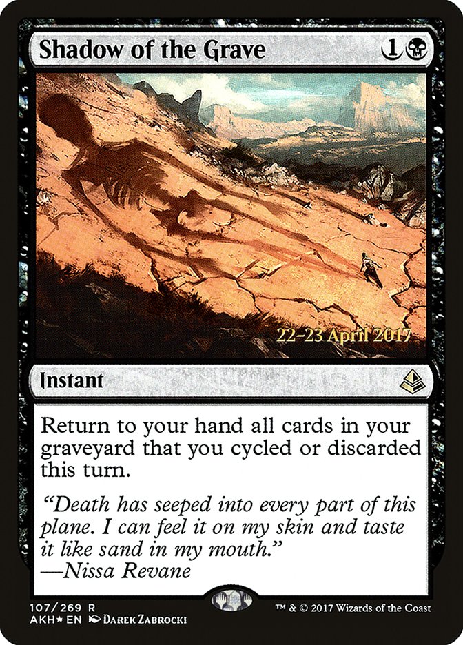 Shadow of the Grave [Amonkhet Prerelease Promos] | Game Master's Emporium (The New GME)
