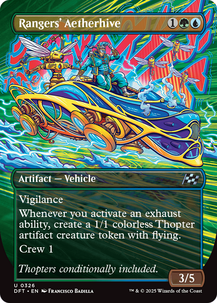 Rangers' Aetherhive (Borderless) [Aetherdrift] | Game Master's Emporium (The New GME)
