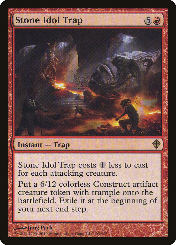 Stone Idol Trap [Worldwake] | Game Master's Emporium (The New GME)