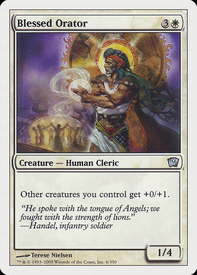 Blessed Orator [Ninth Edition] | Game Master's Emporium (The New GME)