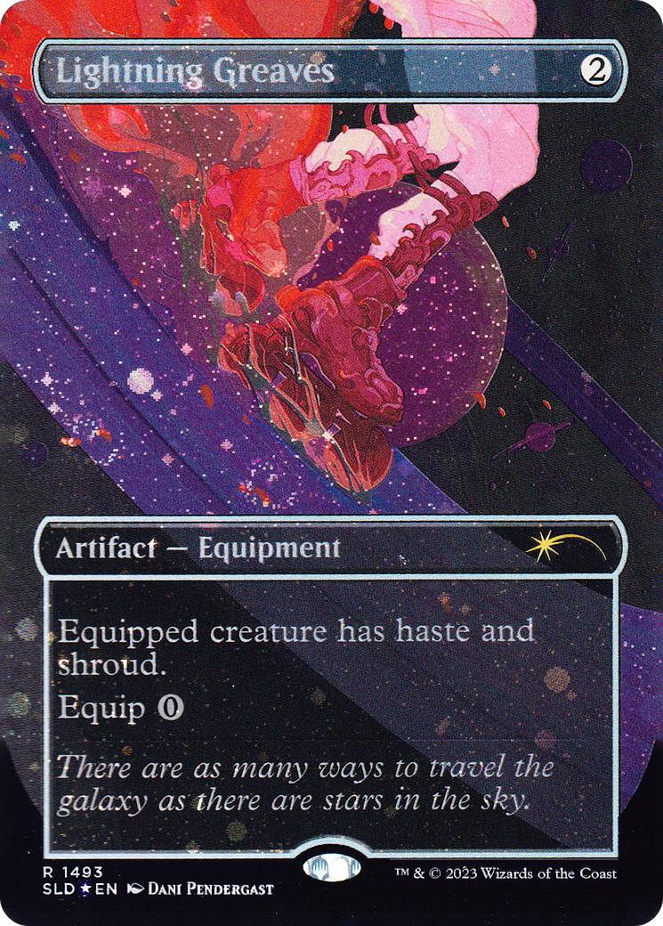 Lightning Greaves (1493) (Galaxy Foil) [Secret Lair Drop Series] | Game Master's Emporium (The New GME)