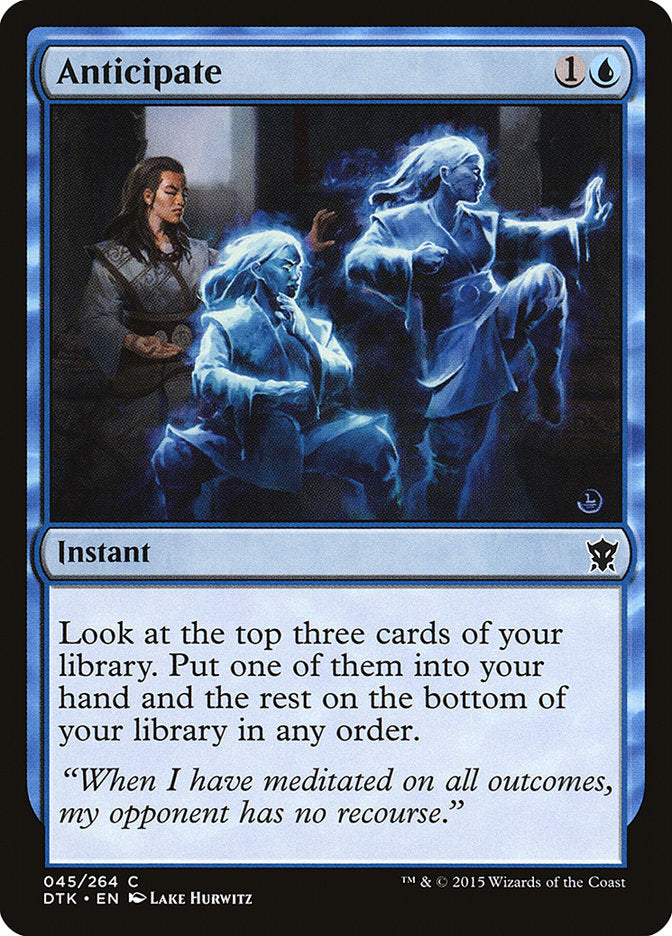 Anticipate [Dragons of Tarkir] | Game Master's Emporium (The New GME)