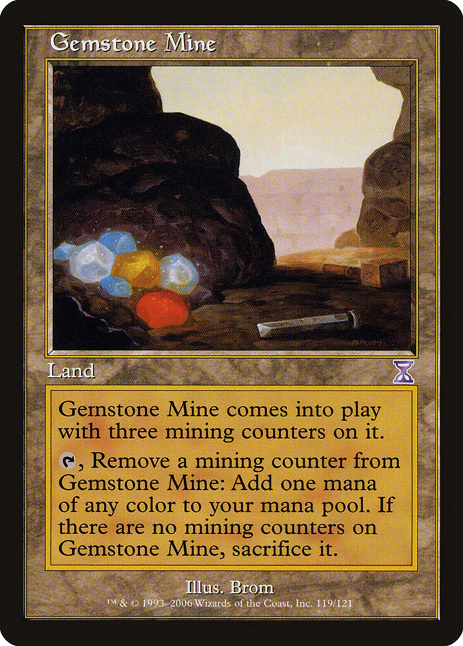 Gemstone Mine [Time Spiral Timeshifted] | Game Master's Emporium (The New GME)