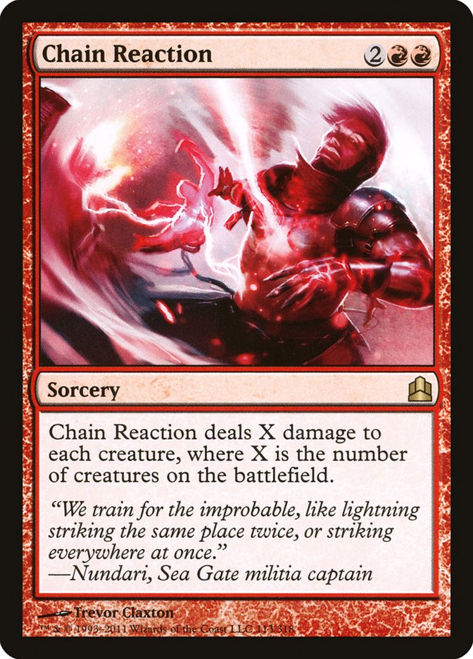 Chain Reaction [Commander 2011] | Game Master's Emporium (The New GME)