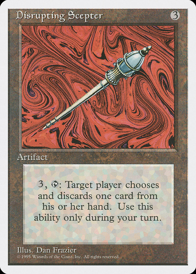 Disrupting Scepter [Fourth Edition] | Game Master's Emporium (The New GME)