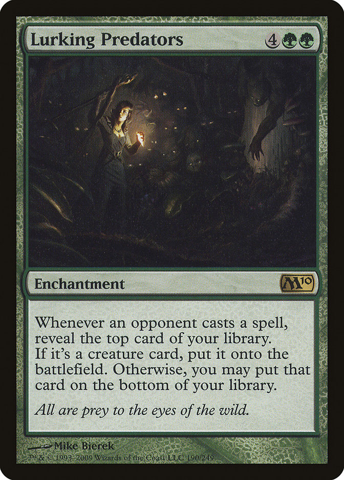 Lurking Predators [Magic 2010] | Game Master's Emporium (The New GME)