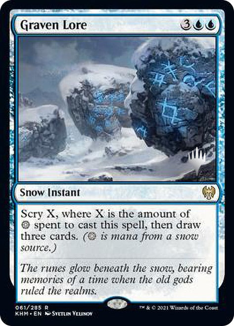 Graven Lore (Promo Pack) [Kaldheim Promos] | Game Master's Emporium (The New GME)
