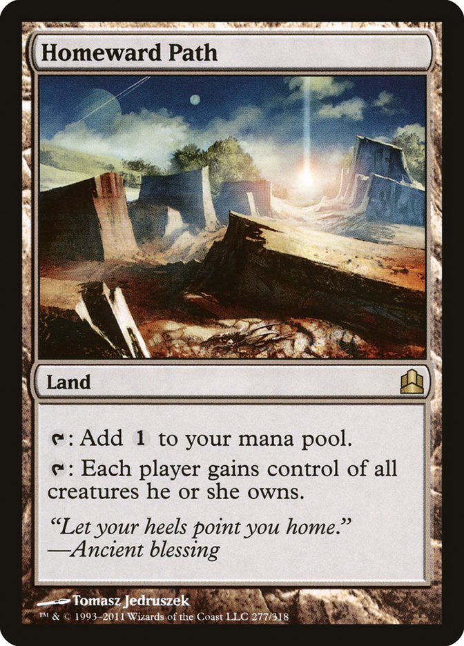 Homeward Path [Commander 2011] | Game Master's Emporium (The New GME)