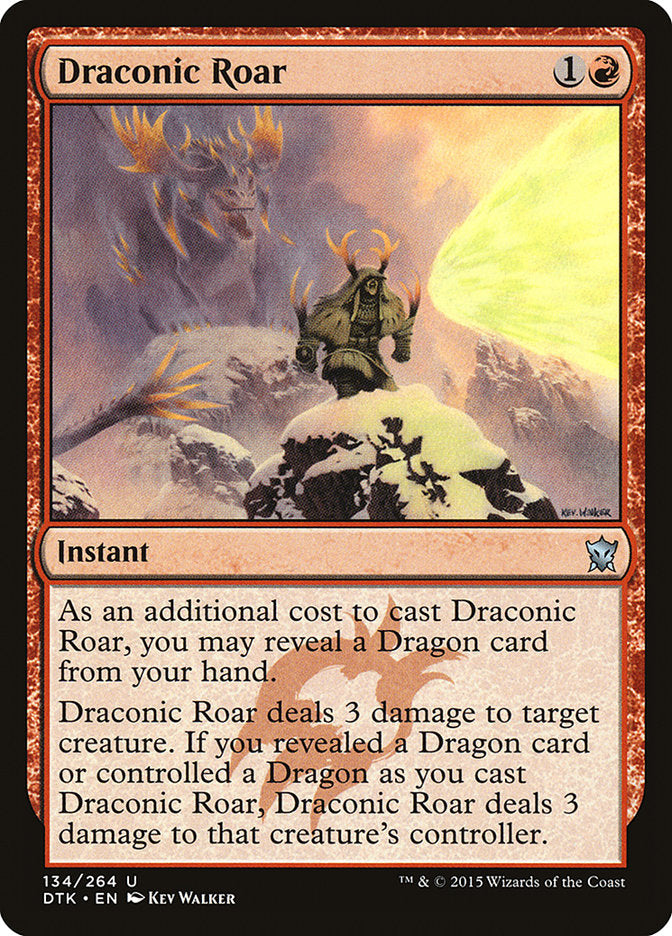 Draconic Roar [Dragons of Tarkir] | Game Master's Emporium (The New GME)