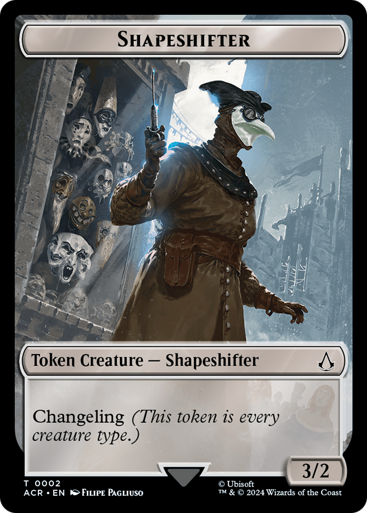 Shapeshifter Token [Assassin's Creed Tokens] | Game Master's Emporium (The New GME)
