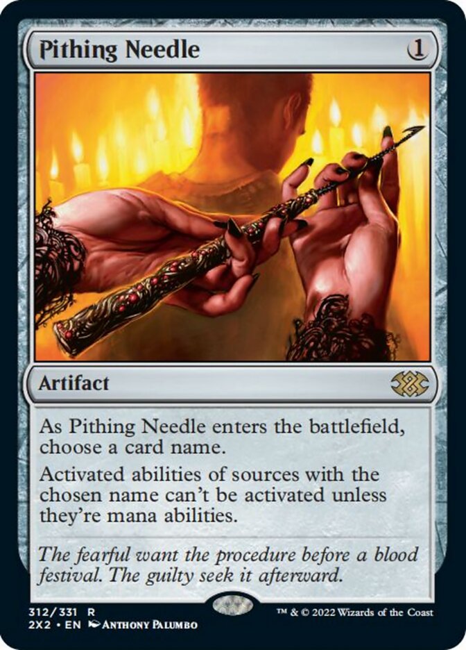 Pithing Needle [Double Masters 2022] | Game Master's Emporium (The New GME)