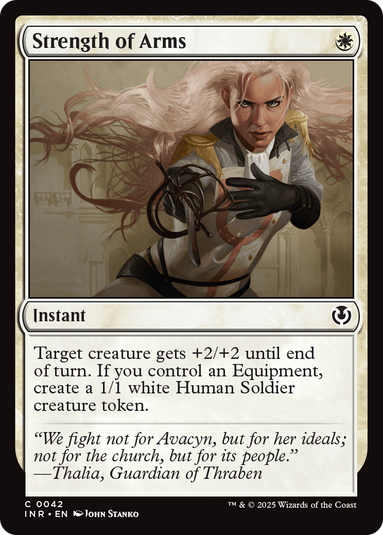 Strength of Arms [Innistrad Remastered] | Game Master's Emporium (The New GME)