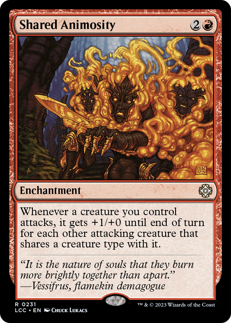 Shared Animosity [The Lost Caverns of Ixalan Commander] | Game Master's Emporium (The New GME)