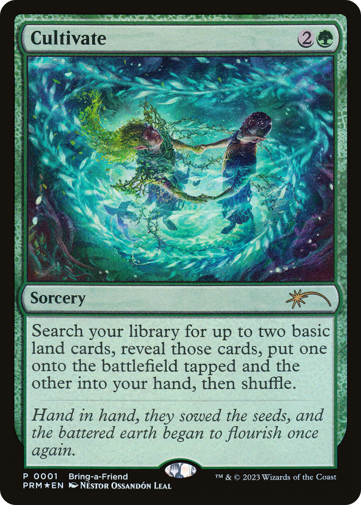 Cultivate (Bring-a-Friend) [Wizards Play Network 2023] | Game Master's Emporium (The New GME)