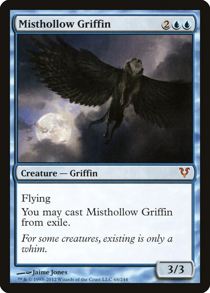 Misthollow Griffin [Avacyn Restored] | Game Master's Emporium (The New GME)