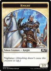 Knight // Goblin Double-Sided Token (Game Night) [Core Set 2019 Tokens] | Game Master's Emporium (The New GME)