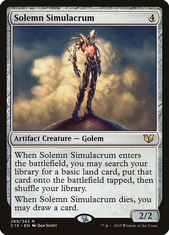 Solemn Simulacrum [Commander 2015] | Game Master's Emporium (The New GME)