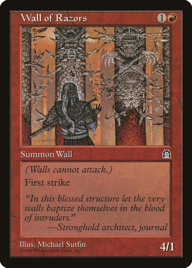 Wall of Razors [Stronghold] | Game Master's Emporium (The New GME)