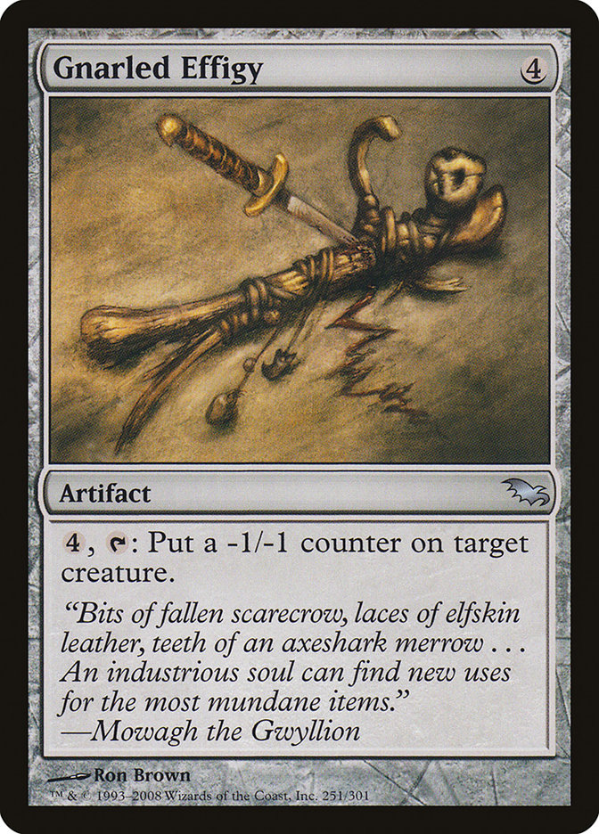 Gnarled Effigy [Shadowmoor] | Game Master's Emporium (The New GME)