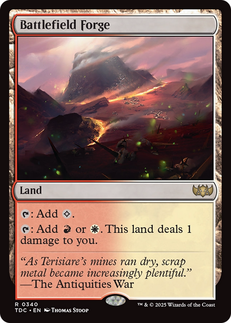 Battlefield Forge [Tarkir: Dragonstorm Commander] | Game Master's Emporium (The New GME)