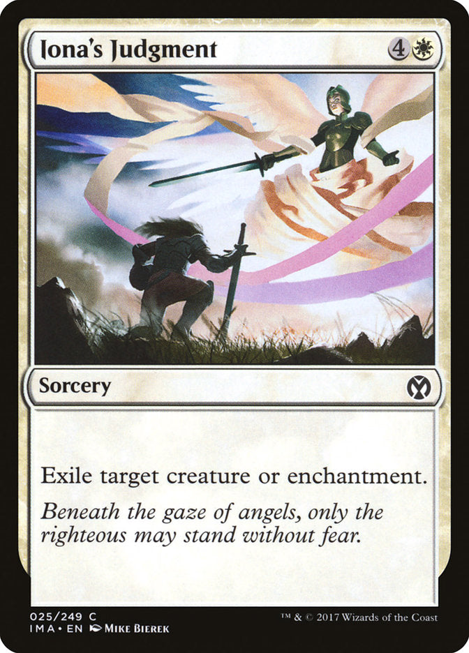Iona's Judgment [Iconic Masters] | Game Master's Emporium (The New GME)