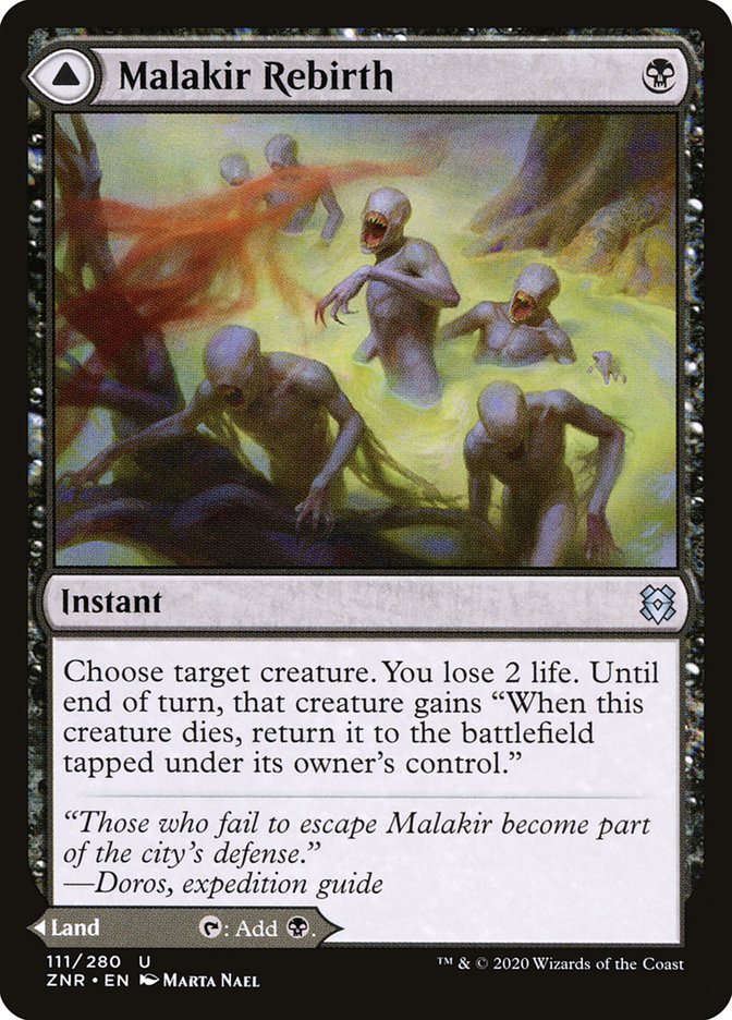 Malakir Rebirth // Malakir Mire [Zendikar Rising] | Game Master's Emporium (The New GME)