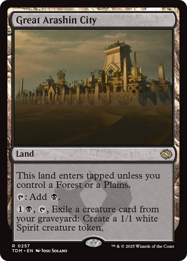 Great Arashin City [Tarkir: Dragonstorm] | Game Master's Emporium (The New GME)