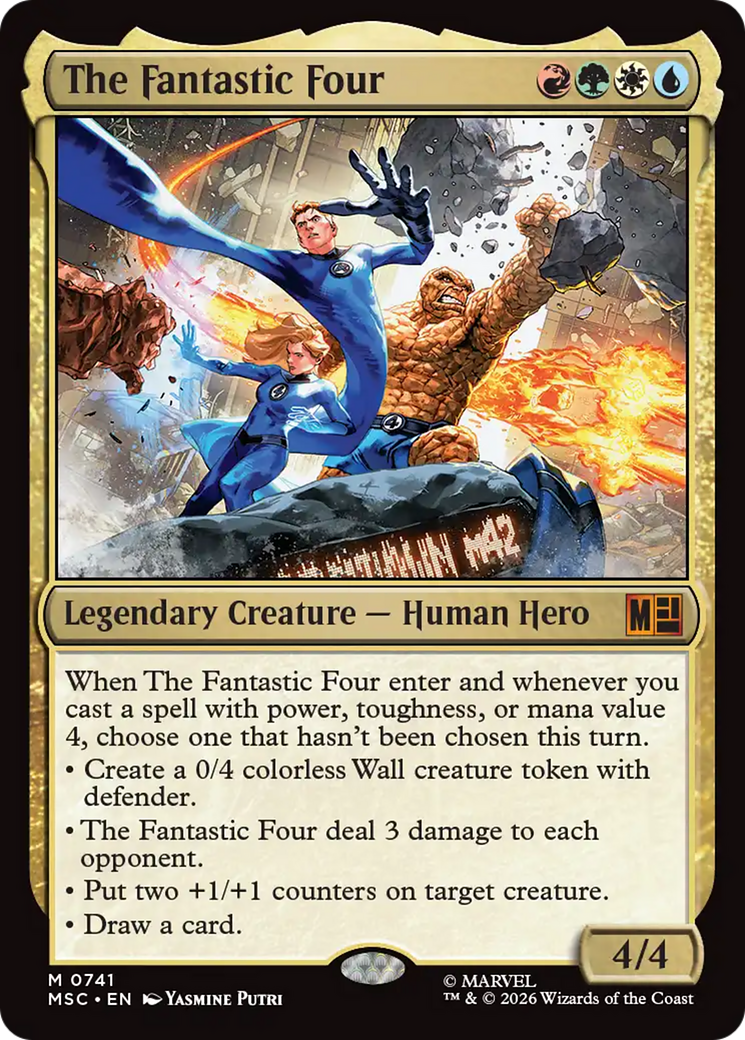 The Fantastic Four [Marvel Super Heroes Commander] | Game Master's Emporium (The New GME)