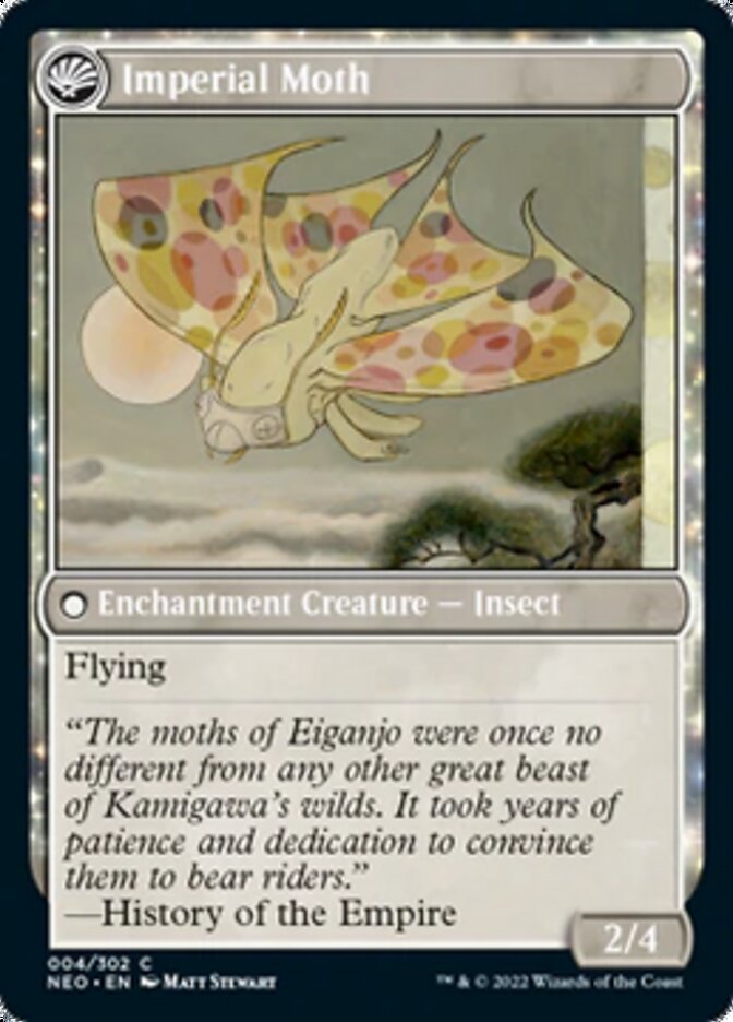 Befriending the Moths // Imperial Moth [Kamigawa: Neon Dynasty] | Game Master's Emporium (The New GME)