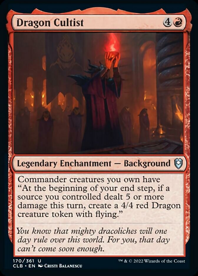 Dragon Cultist [Commander Legends: Battle for Baldur's Gate] | Game Master's Emporium (The New GME)