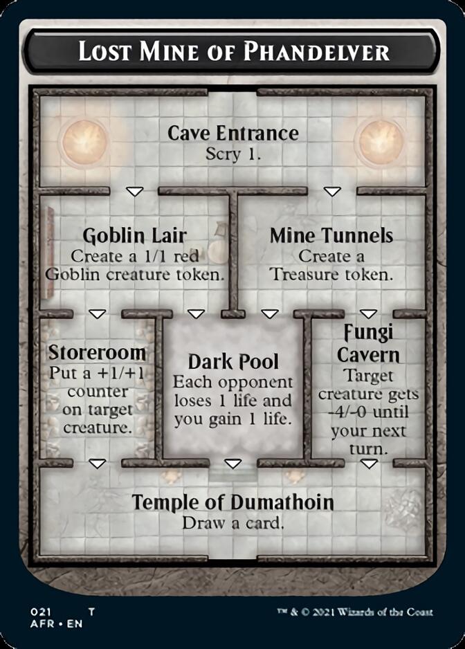 Dungeon of the Mad Mage // Lost Mine of Phandelver Double-Sided Token [Dungeons & Dragons: Adventures in the Forgotten Realms Tokens] | Game Master's Emporium (The New GME)