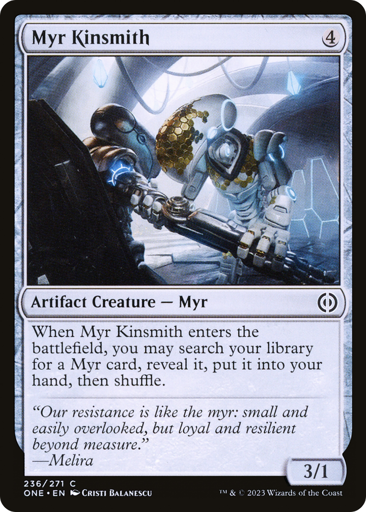 Myr Kinsmith [Phyrexia: All Will Be One] | Game Master's Emporium (The New GME)