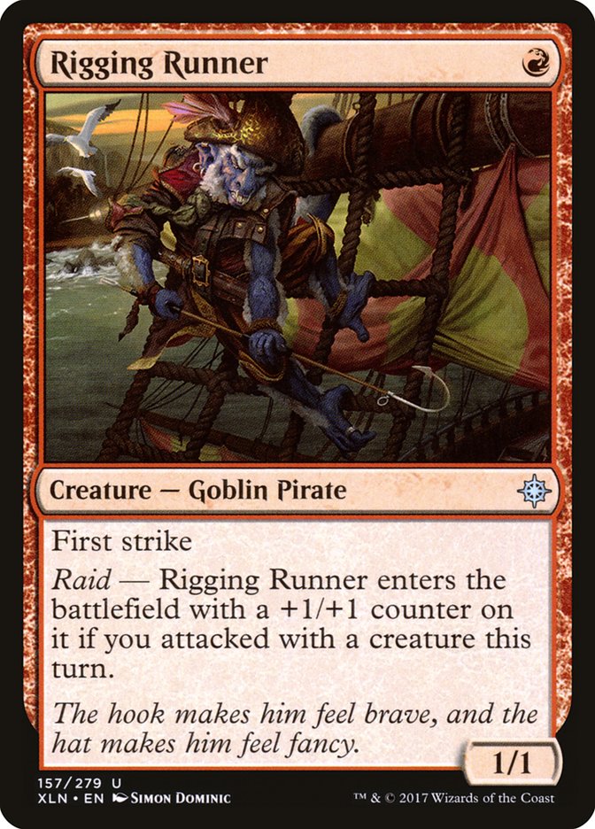 Rigging Runner [Ixalan] | Game Master's Emporium (The New GME)
