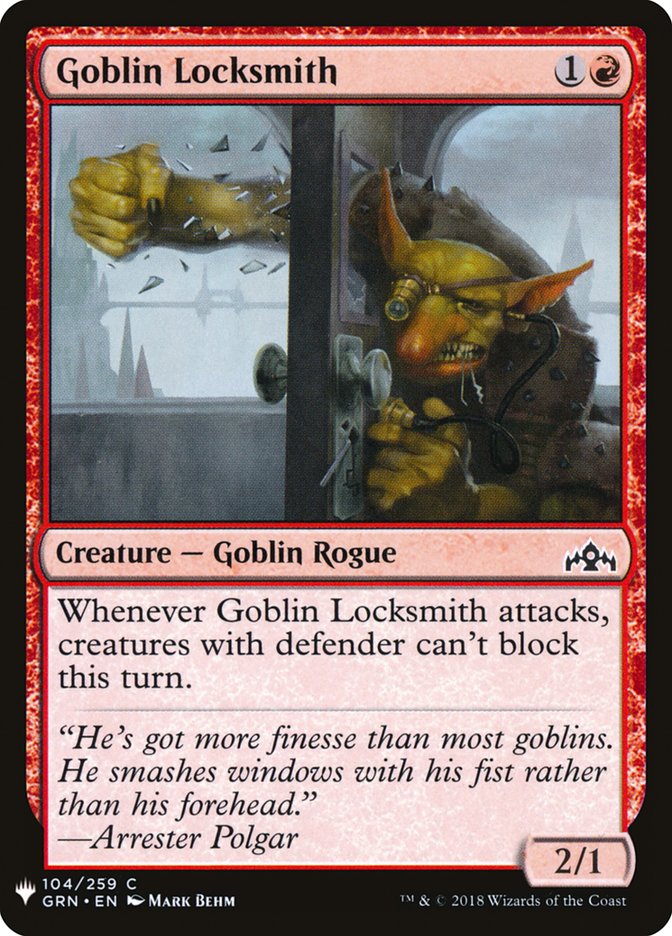 Goblin Locksmith [Mystery Booster] | Game Master's Emporium (The New GME)