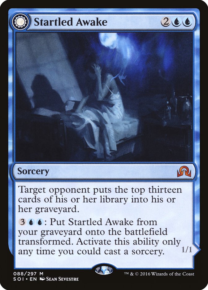 Startled Awake // Persistent Nightmare [Shadows over Innistrad] | Game Master's Emporium (The New GME)